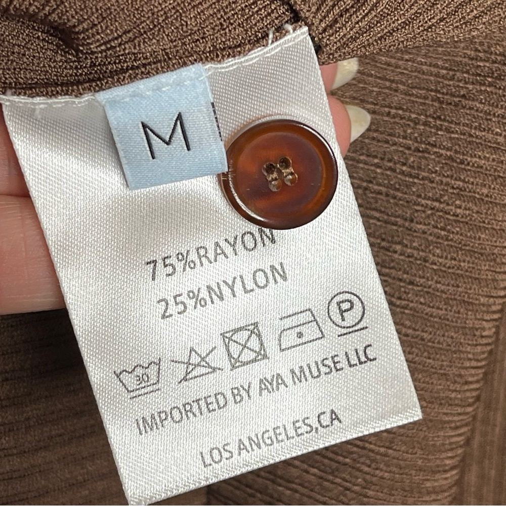 Aya Muse Ravenna Cardigan M - Picture 7 of 7